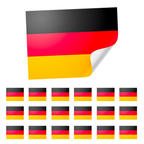 20 X Germany Flag Stickers