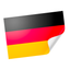 20 X Germany Flag Stickers