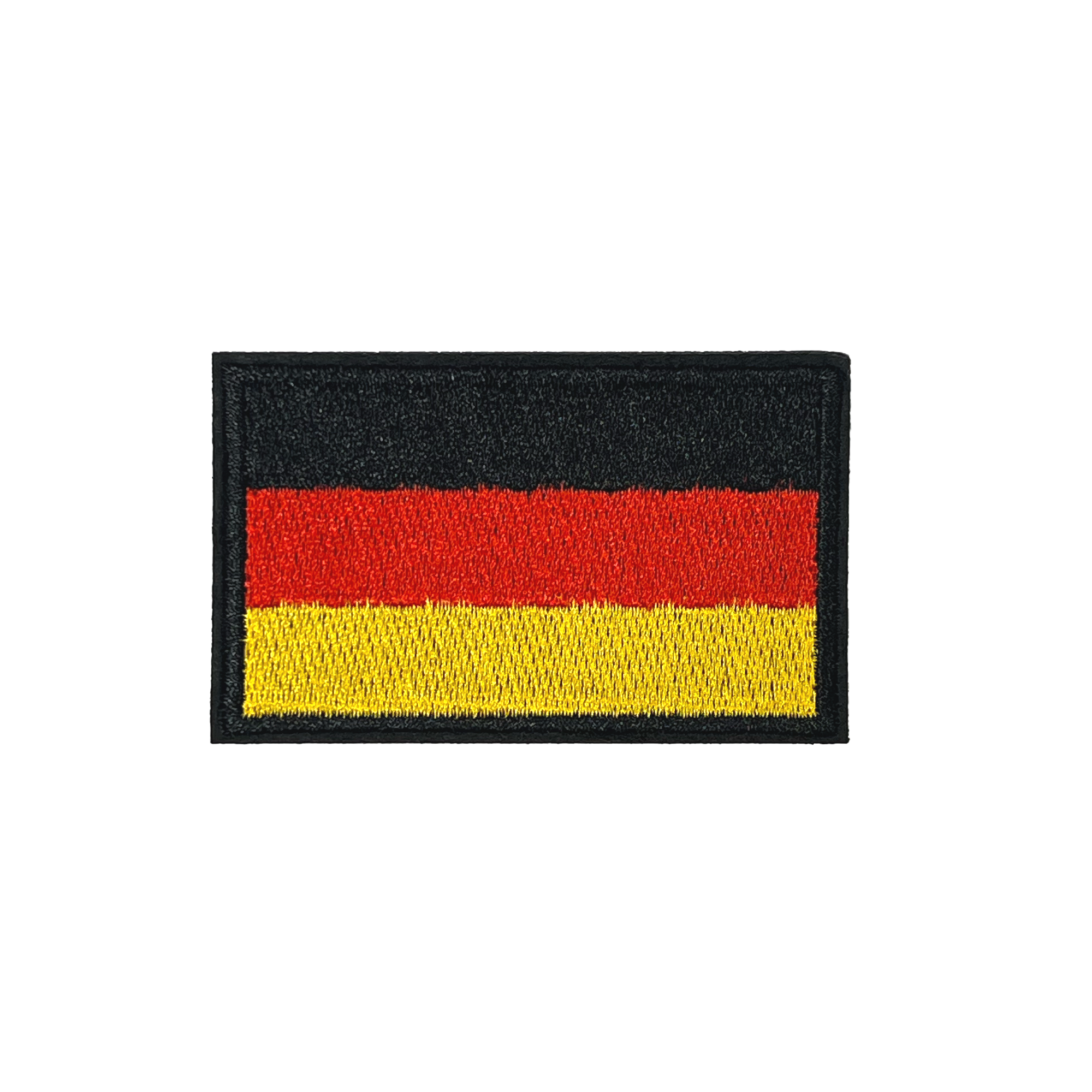 Germany Black Rectangle Embroidery Patch (7 x 4.5cm) Main image