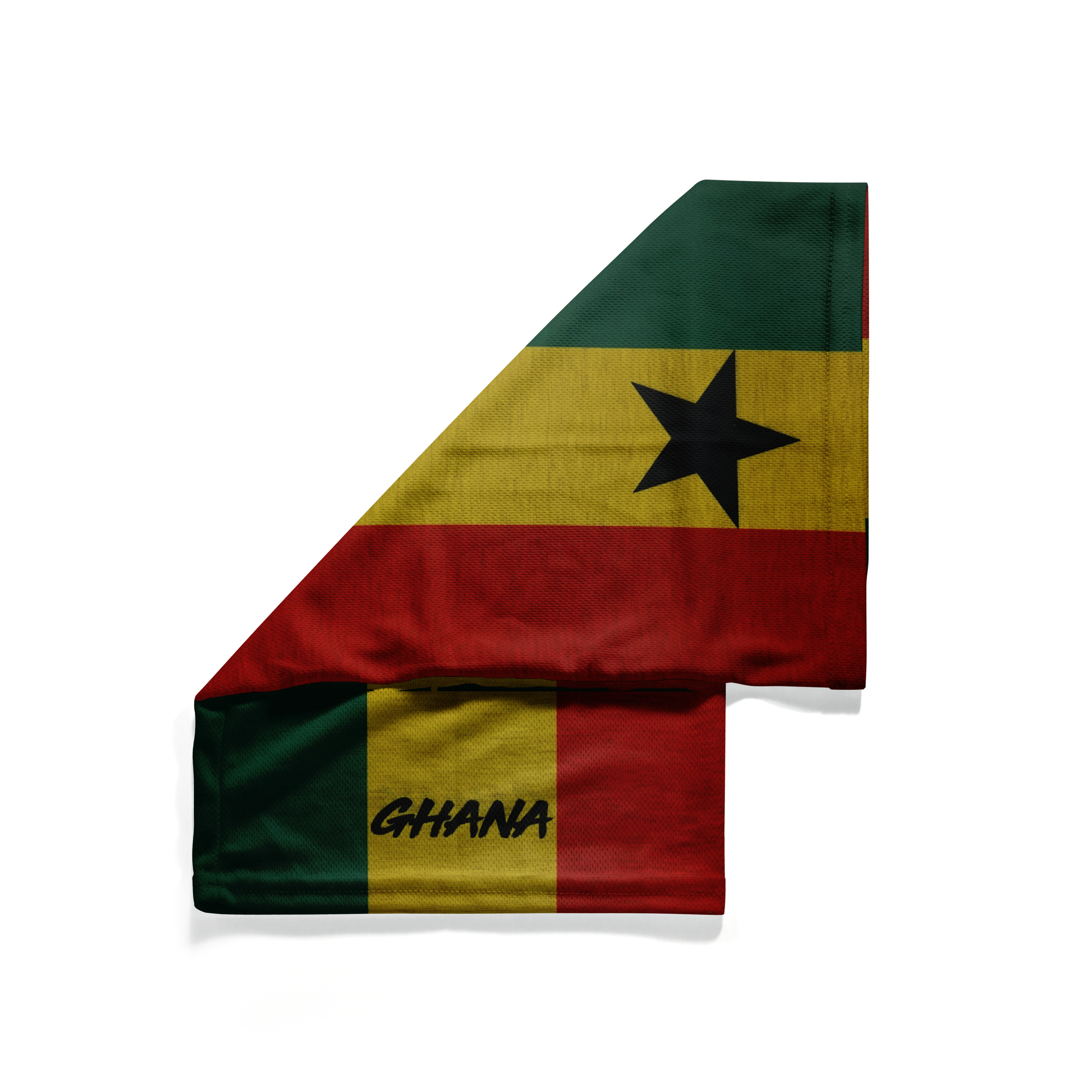 Snood con la bandera de Ghana – Mascarilla transpirable, cubrecuello