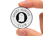 Ghost Hunter Club Pin Badge