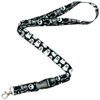 Skeleton & Ghosts Halloween Spooky Lanyard