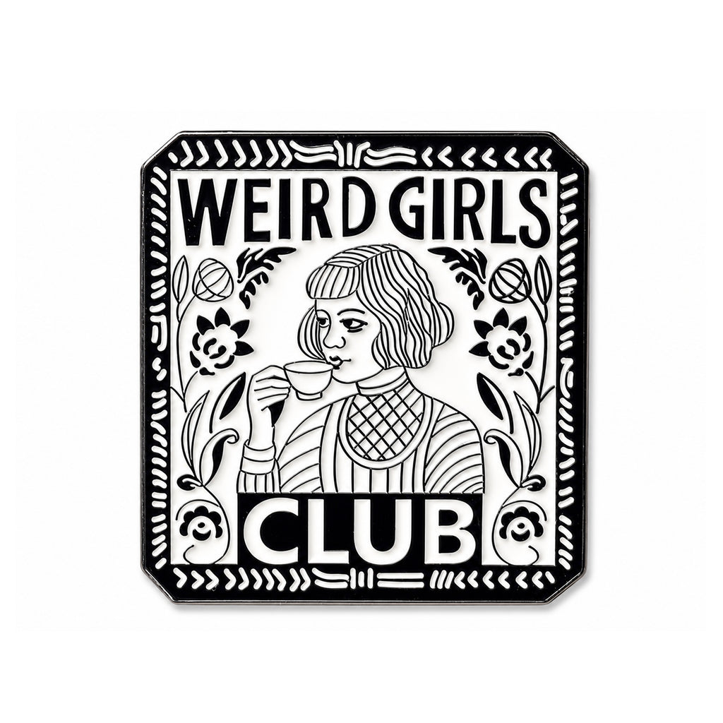 Weird Girls Club Enamel Pin Badge
