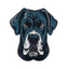 Great Dane Dog Pin Badge