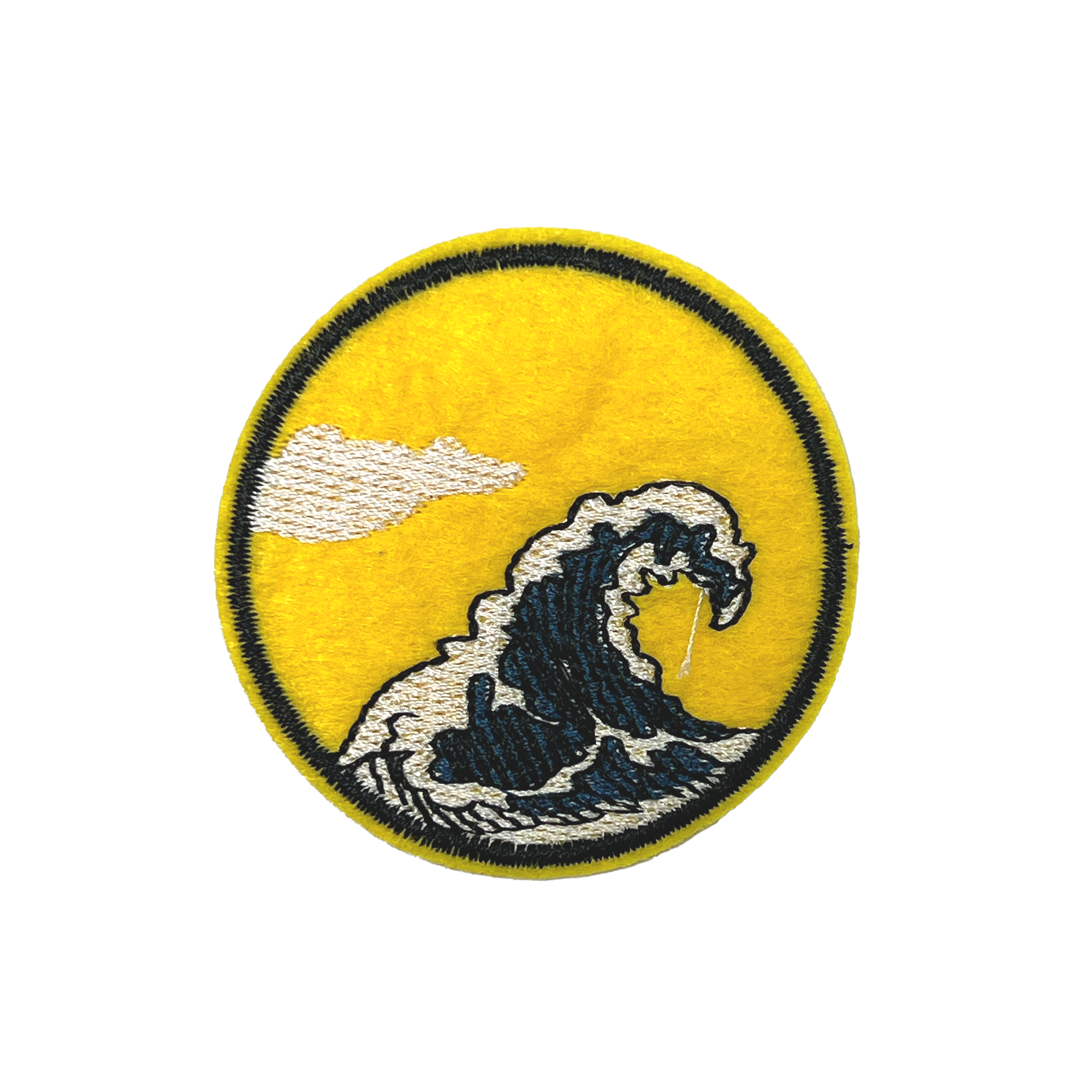 The Great Wave Embroidery Patch (5.5cm) Main image