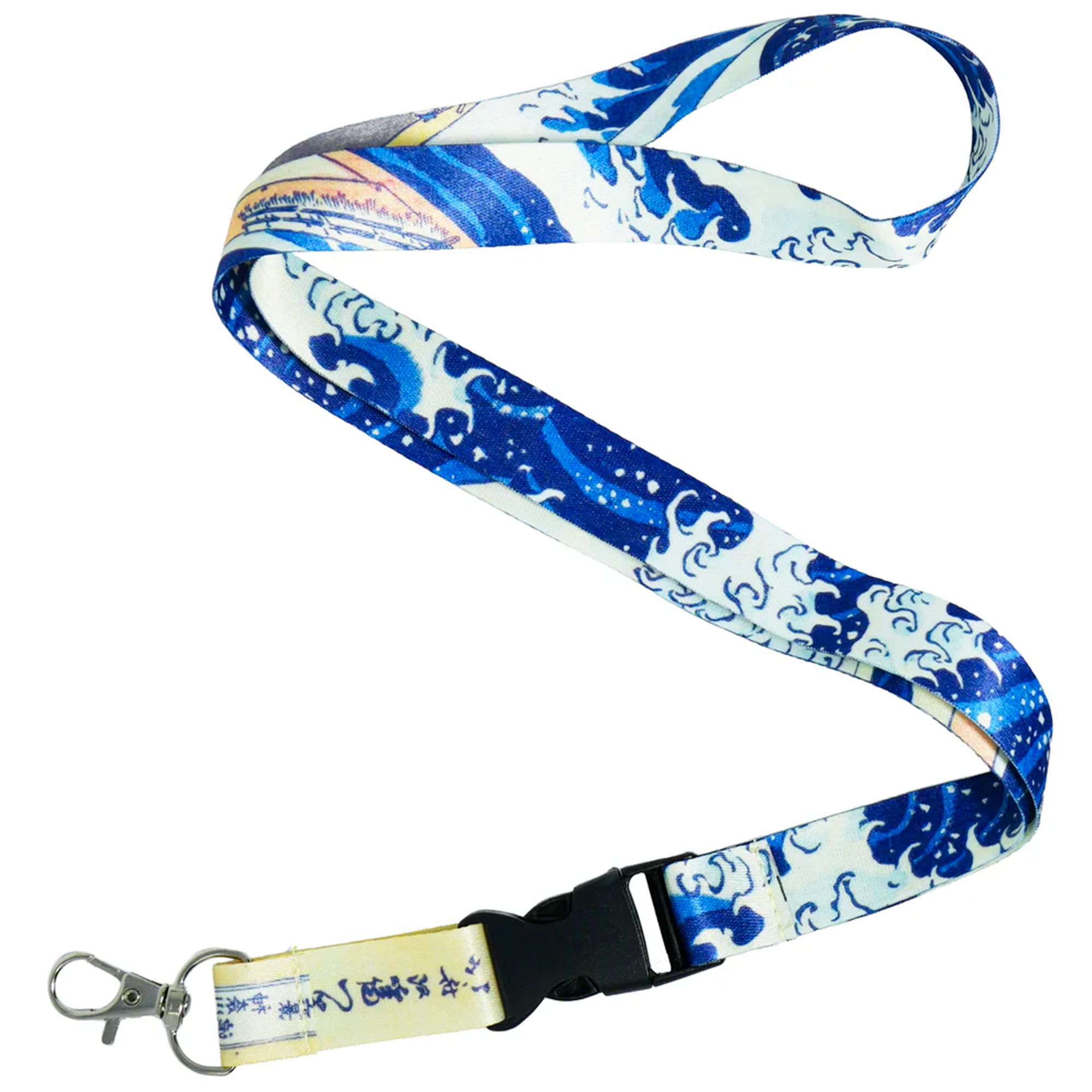 La gran ola de Kanagawa Lanyard Imagen principal del producto