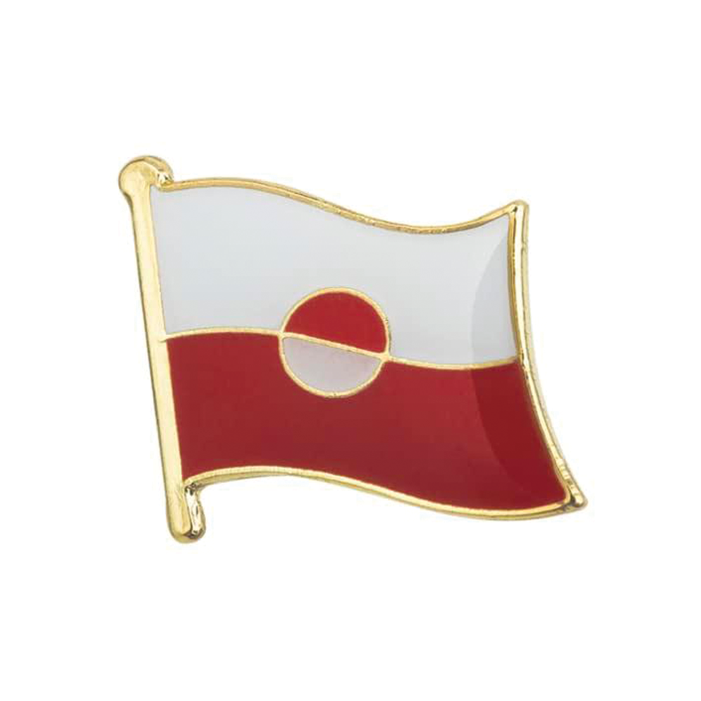 Pin con la bandera de Groenlandia  Imagen principal del producto