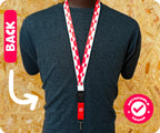 Greenland Flag Lanyard