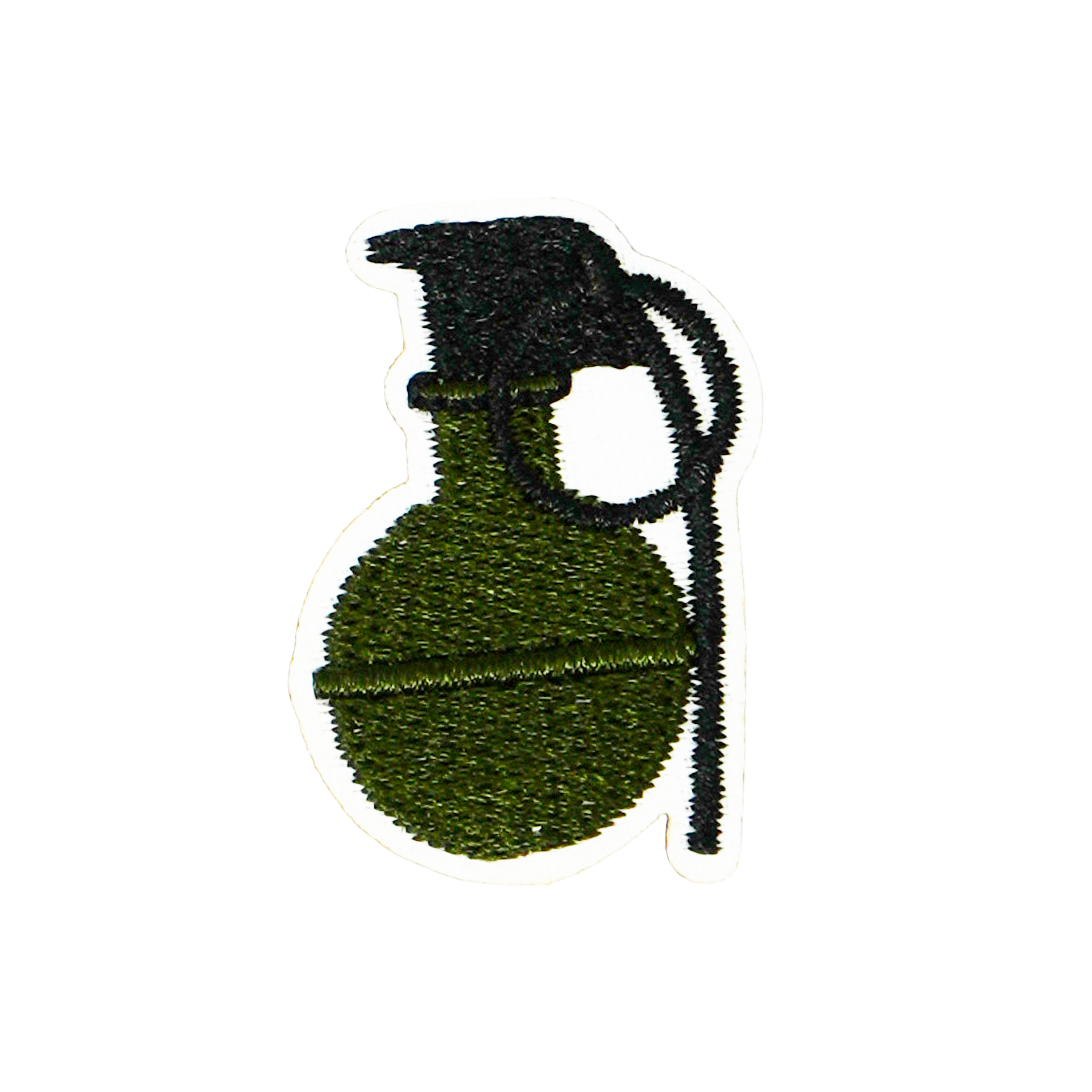 M67 Green Army Grenade Iron On Patch (3.5 x 2.5cm) Main image