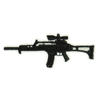 Heckler & Koch G36 Rifle Gun Iron On Patch (8.9 x 3cm)