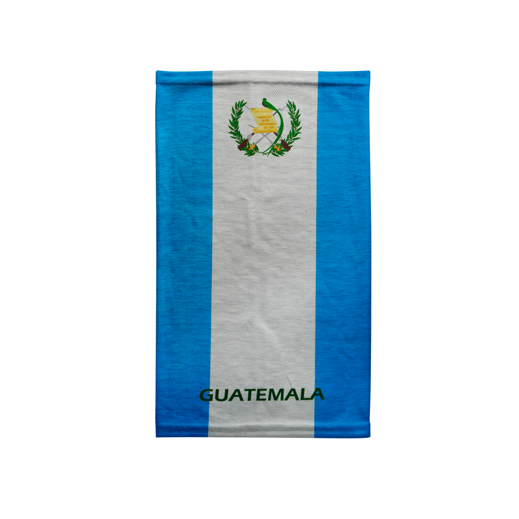 Snood de la bandera de Guatemala – Braga de cuello transpirable para cubrir el rostro