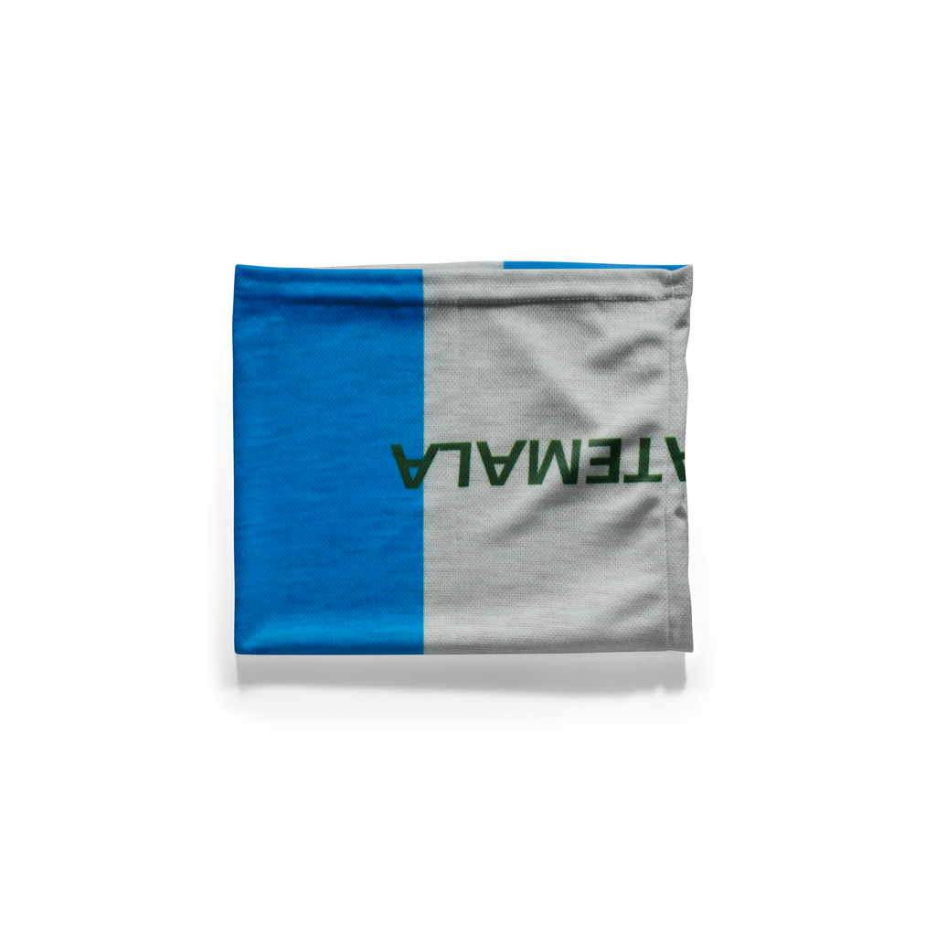 Snood de la bandera de Guatemala – Braga de cuello transpirable para cubrir el rostro