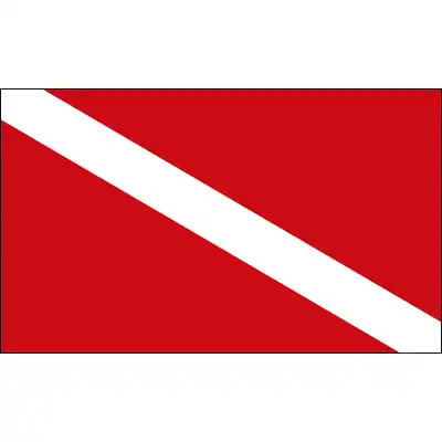 Bandera de buceo de 3' x 5' Imagen secundaria del producto