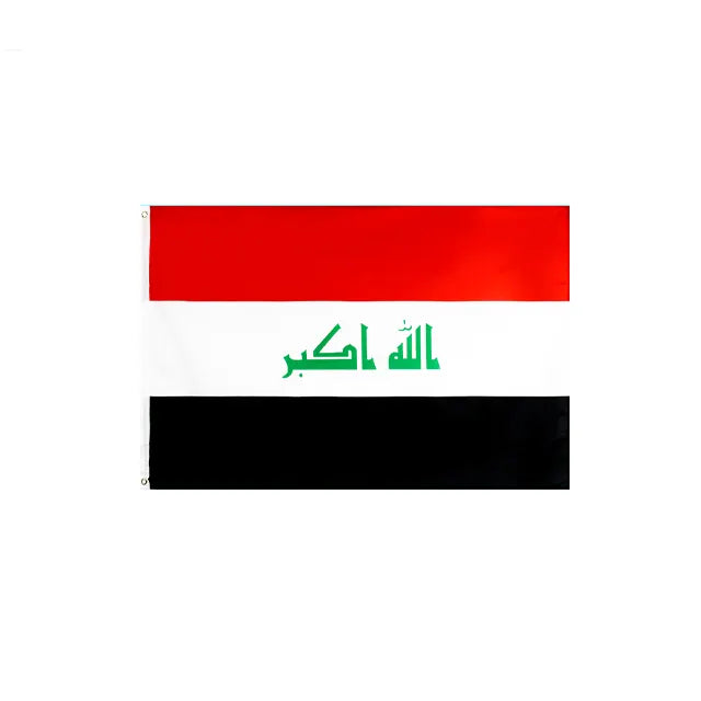 Bandera de Irak de 3' x 5' Imagen secundaria del producto