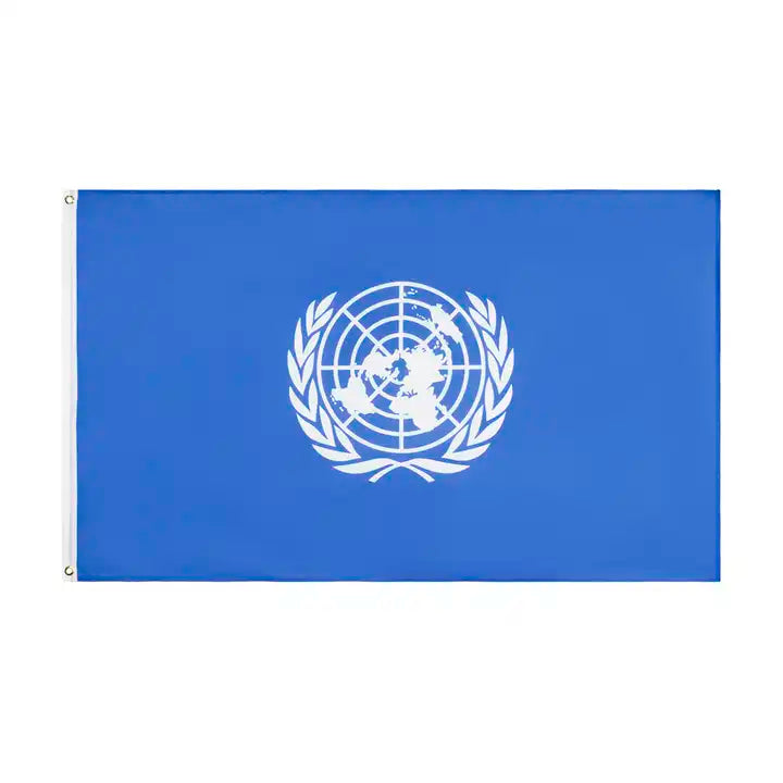 Bandera de las Naciones Unidas de 3' x 5' Imagen secundaria del producto