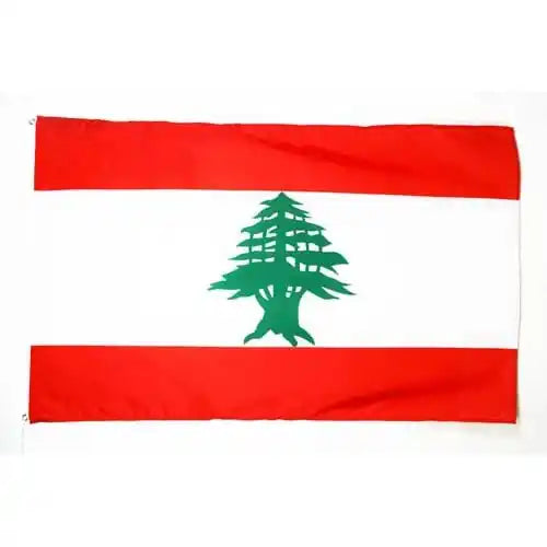 Bandera del Líbano de 3' x 5' Imagen secundaria del producto