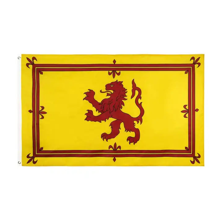 Bandera escocesa del león de 3' x 5' Imagen secundaria del producto