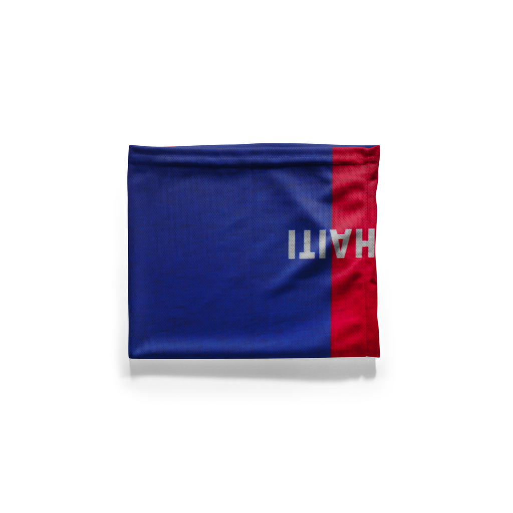 Cubrecuello con bandera de Haití – Polaina transpirable para el cuello/Mascarilla facial
