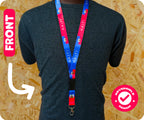 Haiti National Flag Lanyard
