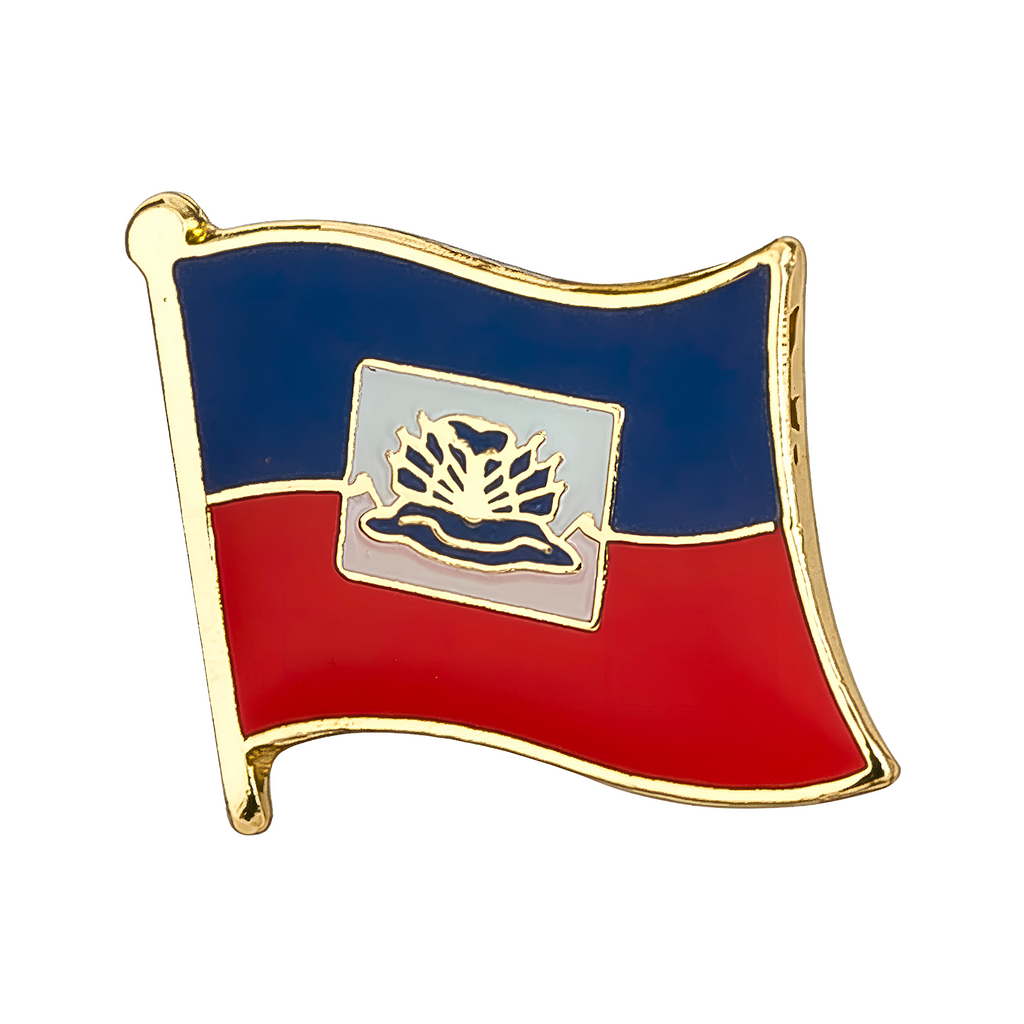 Haiti Flag Pin Badge
