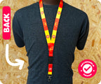Hampshire County Flag Lanyard
