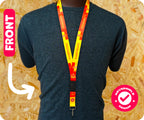 Hampshire County Flag Lanyard