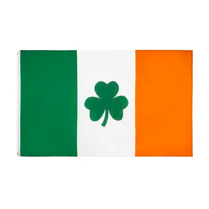 Bandera de Irlanda con trébol de 3 x 5 pies Imagen secundaria del producto
