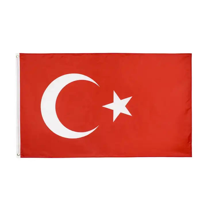Bandera de Turquía de 3' x 5' Imagen secundaria del producto