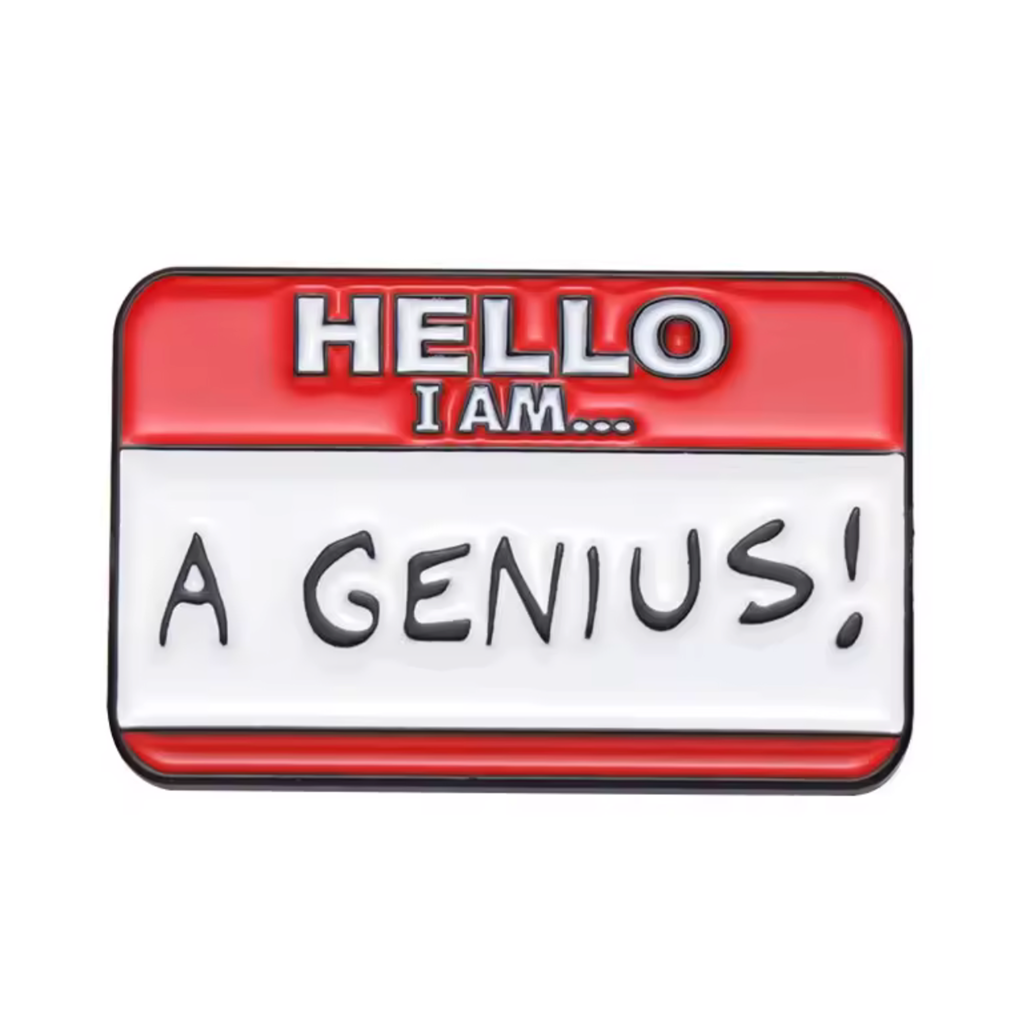 Insignia "Hola, soy un genio" Imagen principal del producto