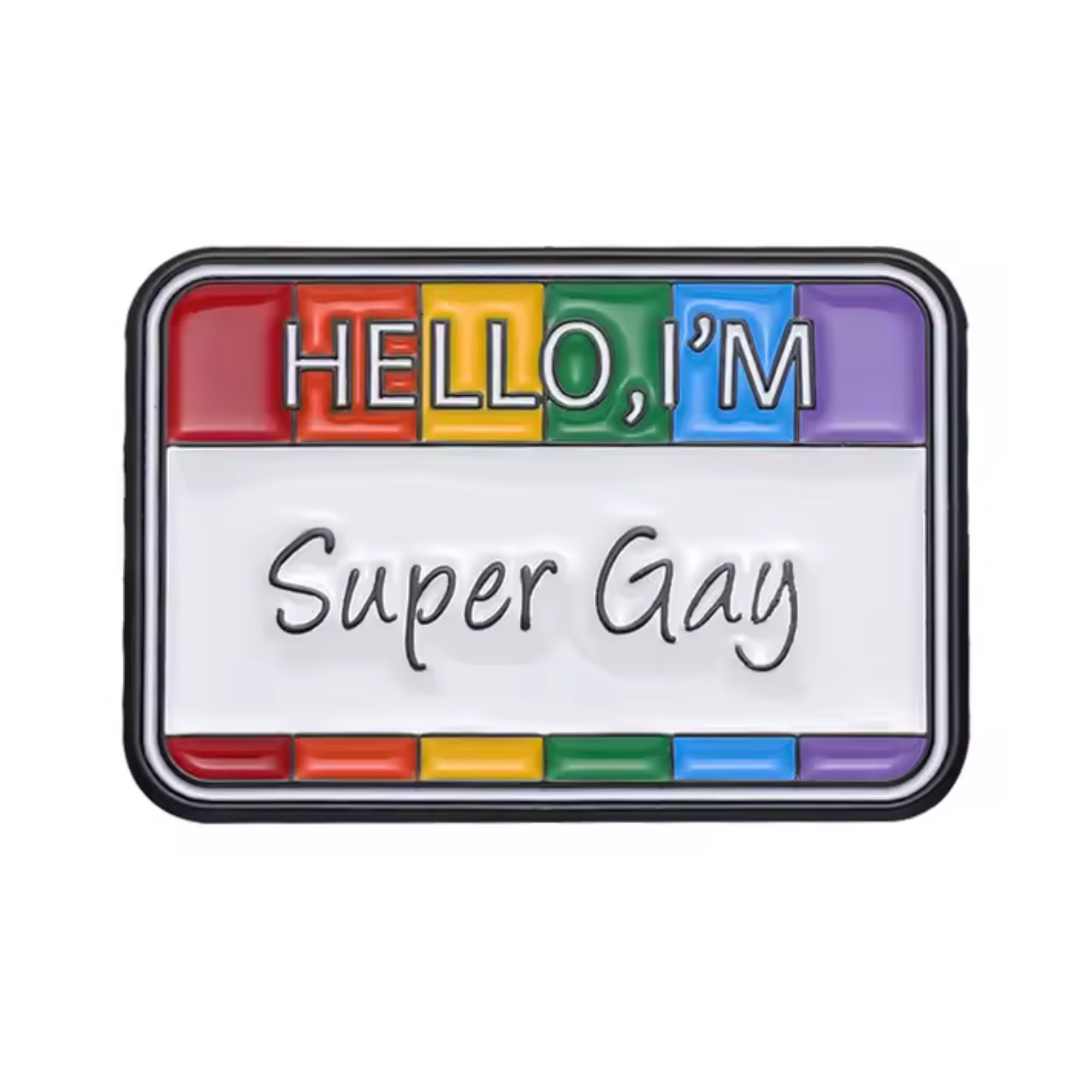 Hola, soy una chapa supergay Imagen principal del producto
