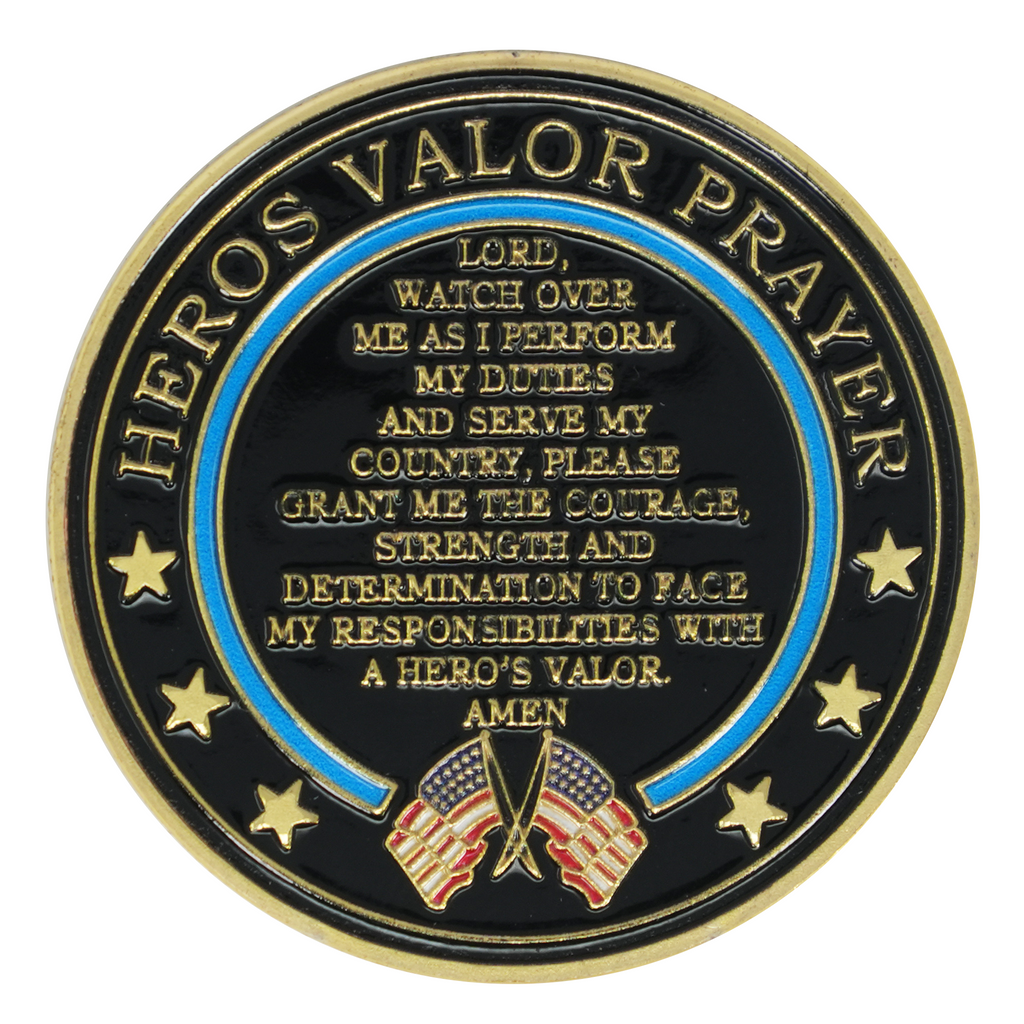 U.S. Coast Guard Commemorative Coin – Hero’s Valor Prayer Edition