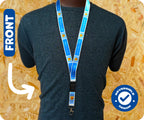 Hertfordshire County Flag Lanyard