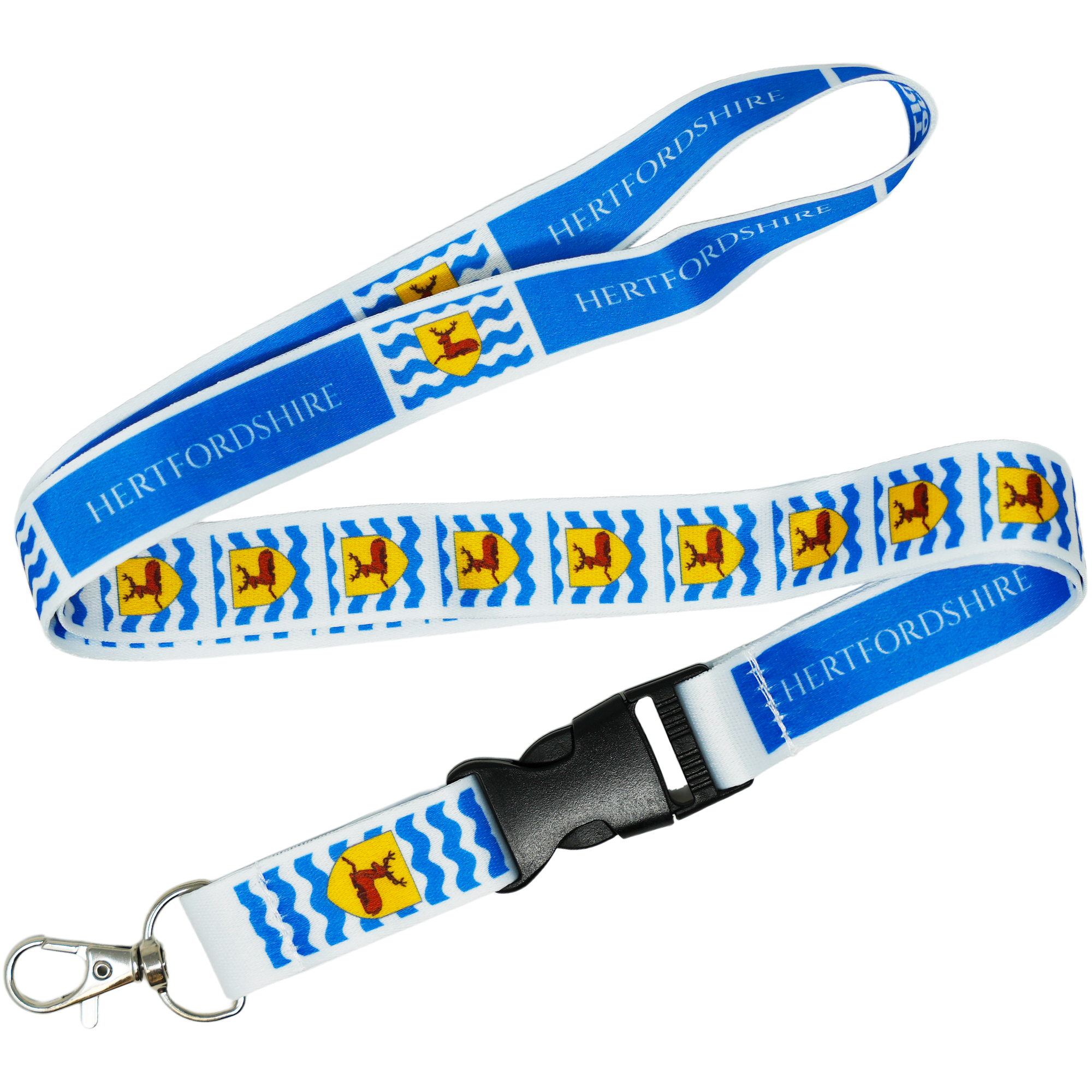 Hertfordshire County Flag Lanyard
