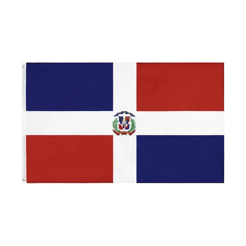 Bandera de República Dominicana de 3' x 5' Imagen secundaria del producto