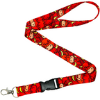 Highland Cow Cute Scottish Animal Lanyard