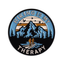 Hiking Is My Therapy Pin Badge