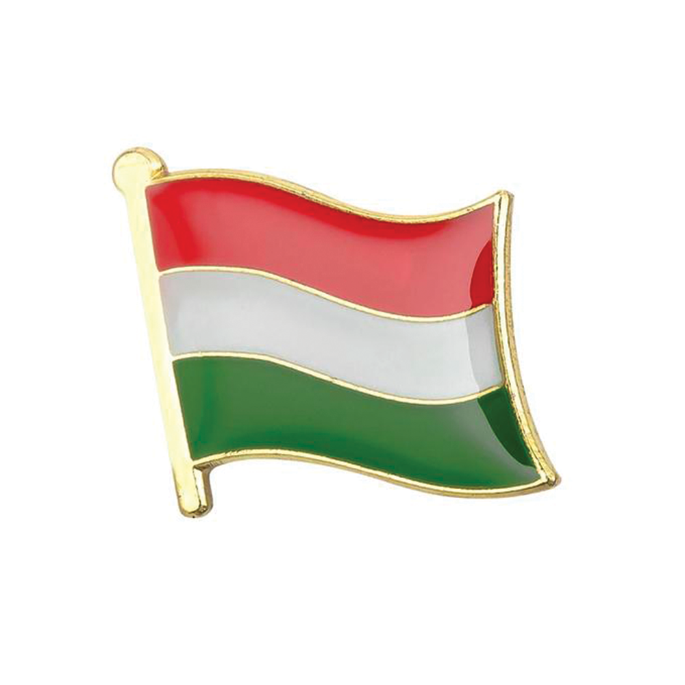 Pin con la bandera de Hungría  Imagen principal del producto