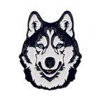 Husky Dog Pin Badge