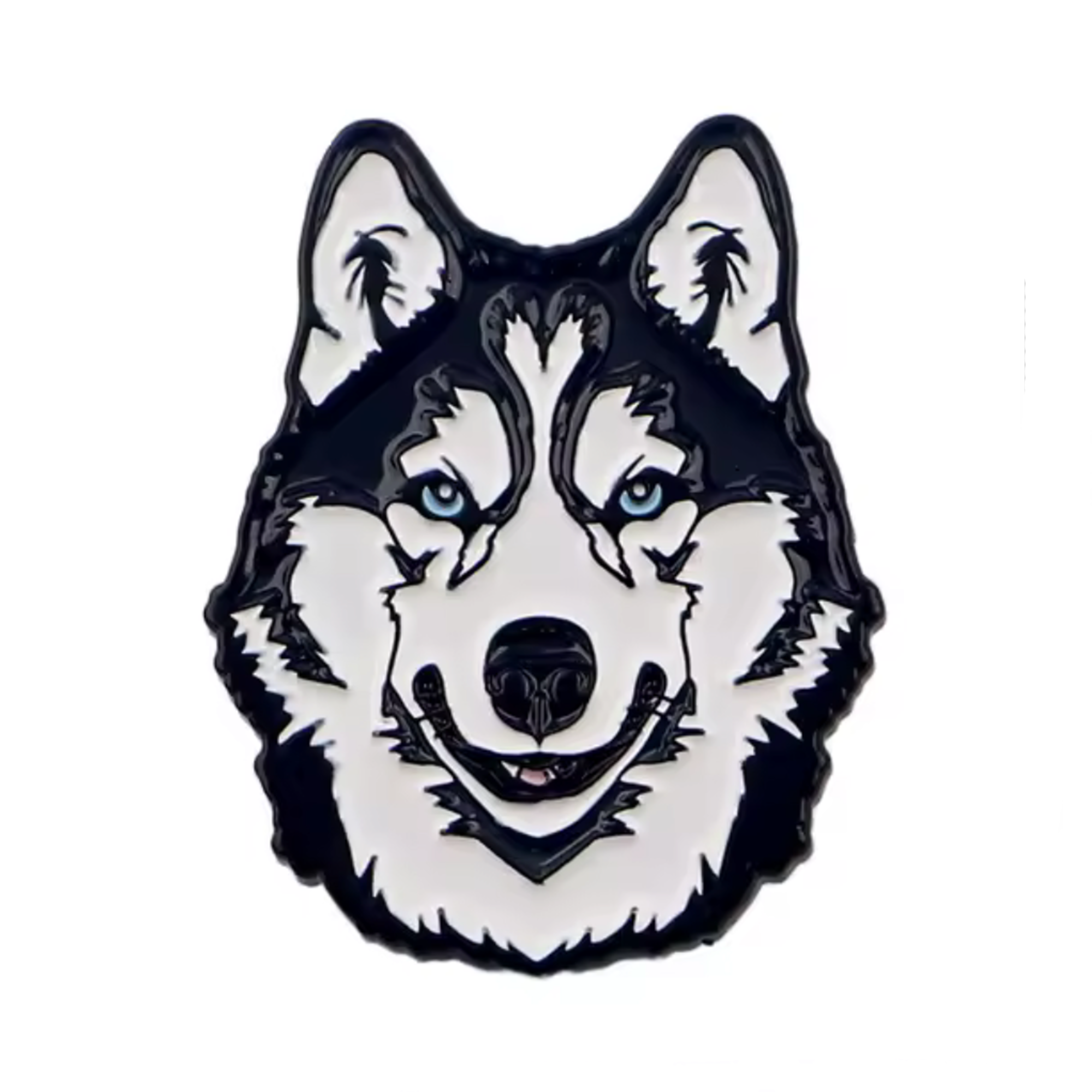 Husky Dog Pin Badge