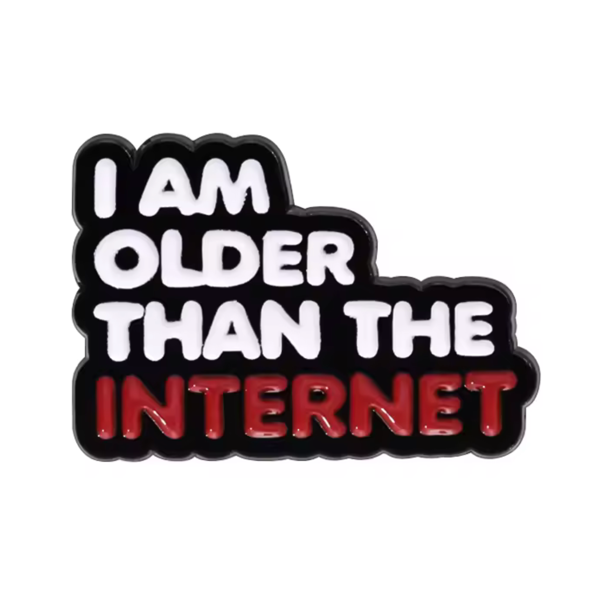 Insignia de "Soy mayor que Internet" Imagen principal del producto