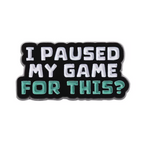 Pausé mi juego por este pin