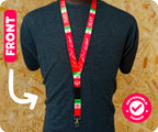 Iran National Flag Persian Lanyard
