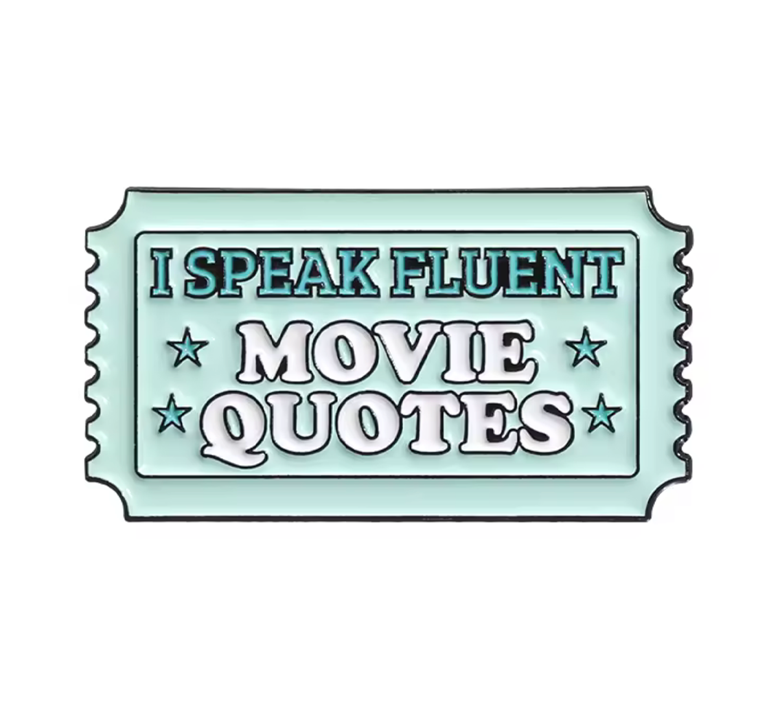 Pin de "Hablo fluidamente en citas de películas" Imagen principal del producto