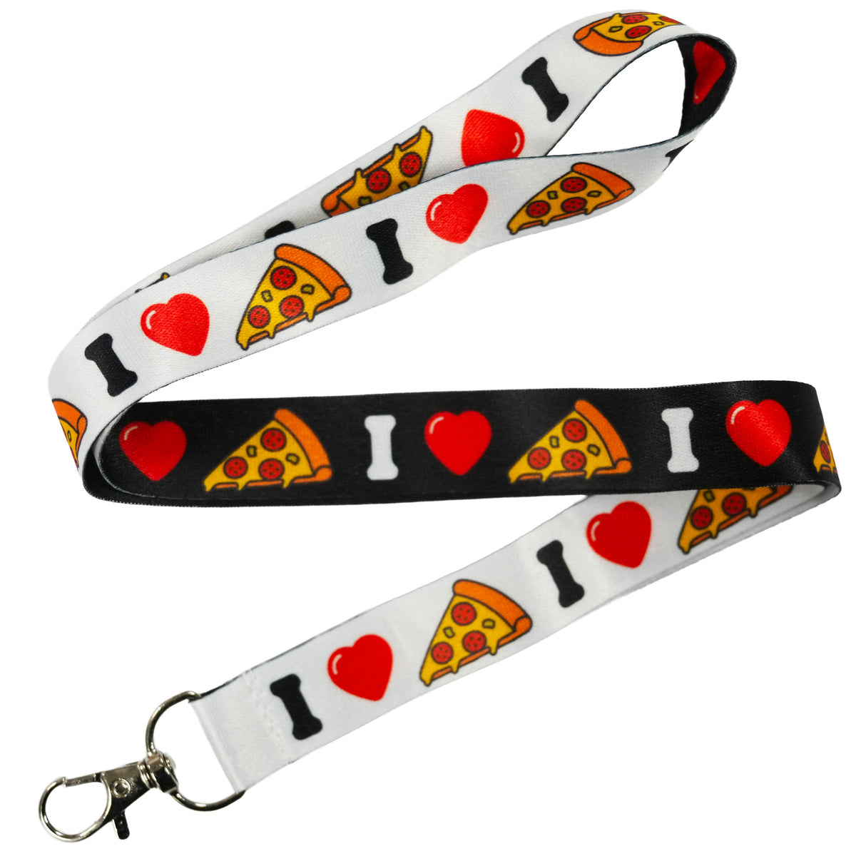 Cordón de comida rápida "Me encanta la pizza" Imagen principal del producto