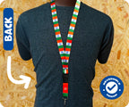 India Flag Lanyard Keychain