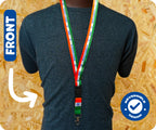 India Flag Lanyard Keychain