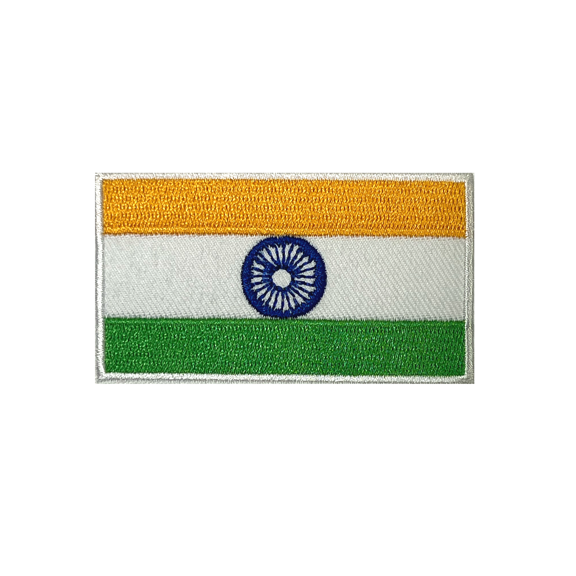 India Rectangle Embroidery Patch (8 x 4.5cm)