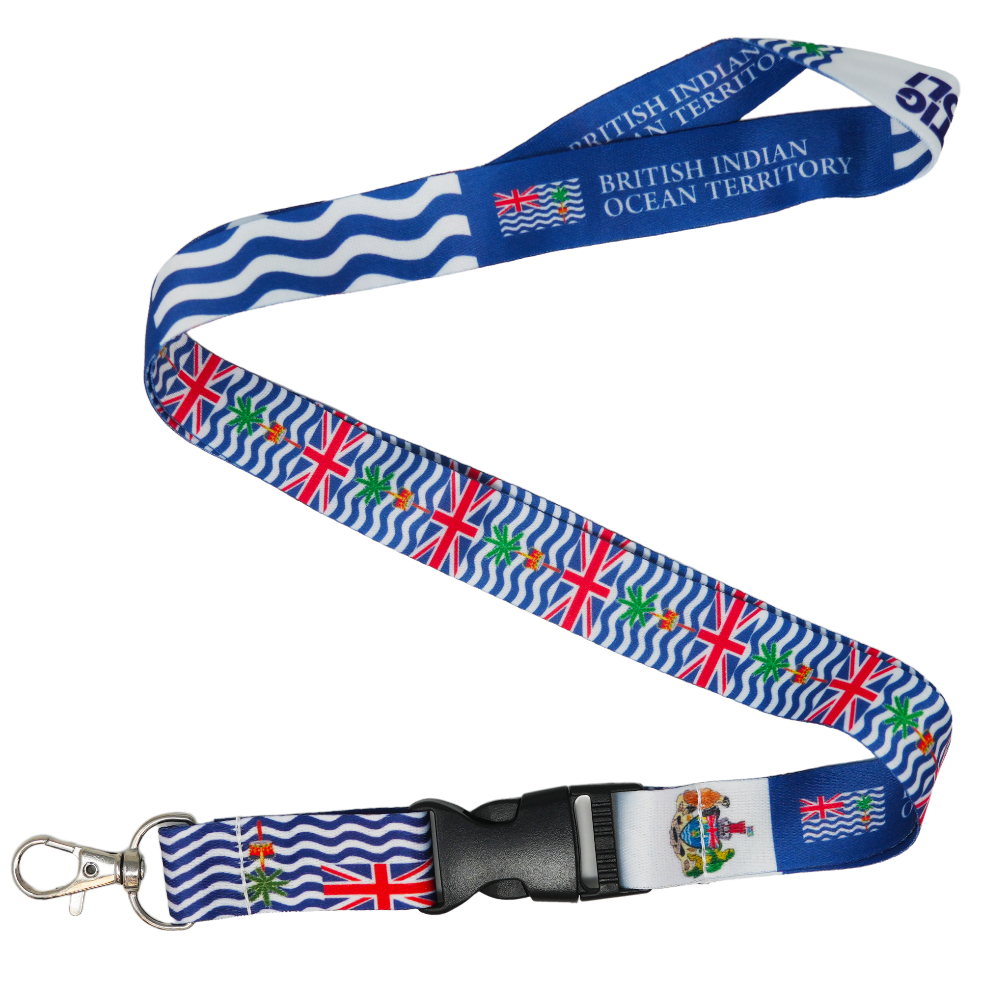 British Indian Ocean Territory Flag Lanyard Chagos Islands Imagen principal del producto