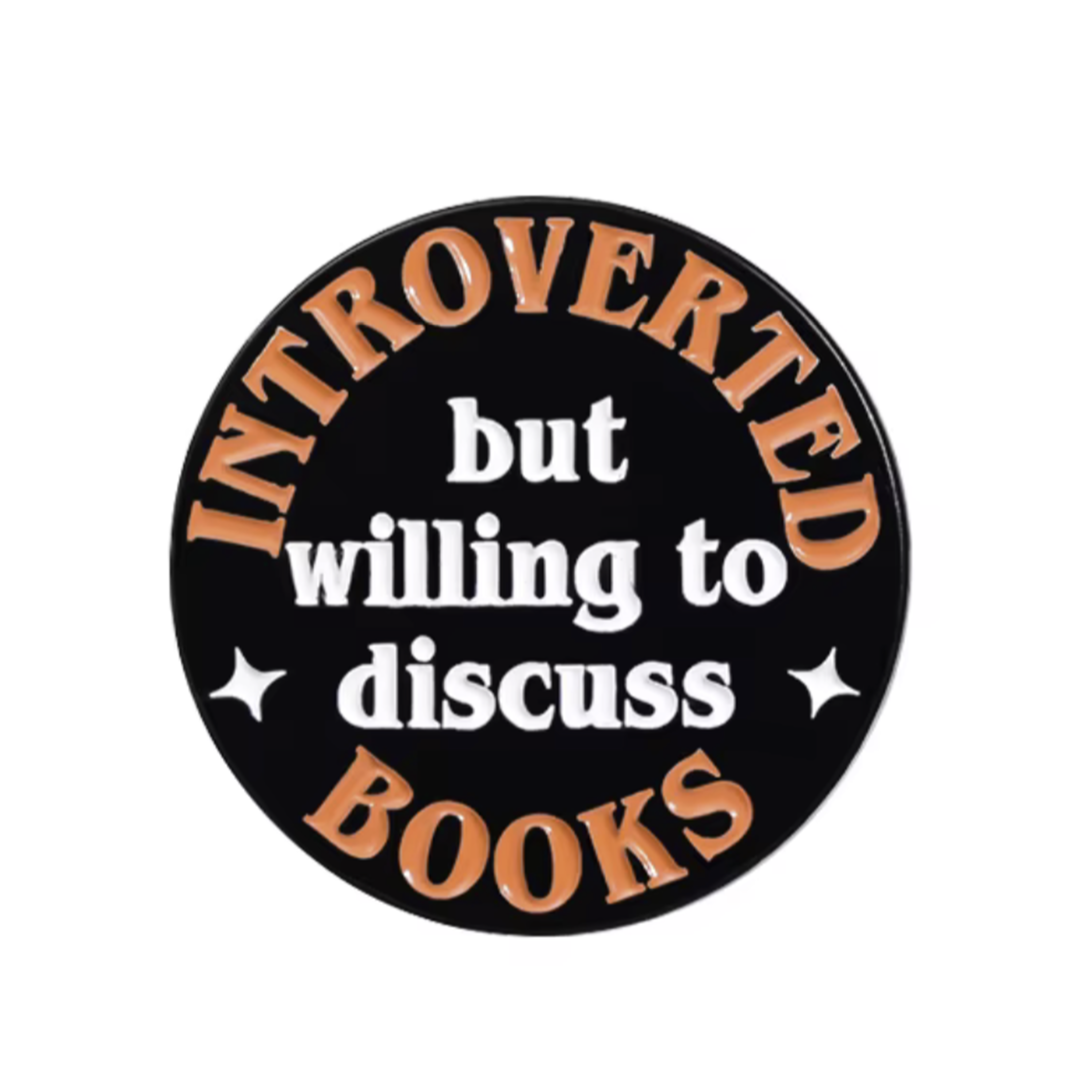 Invertido pero dispuesto a hablar de libros. Pin Imagen principal del producto