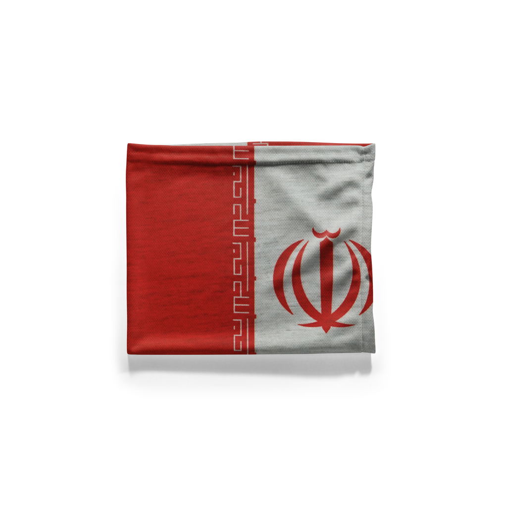 Snood de la Bandera de Irán – Cubrecuello Transpirable Mascarilla Facial